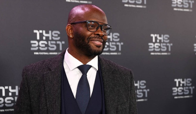 20240115, Louis Saha på galan The Fifa Awards 2023