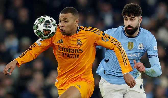 2025-02-18, Manchester City-Real Madrid., Champions League