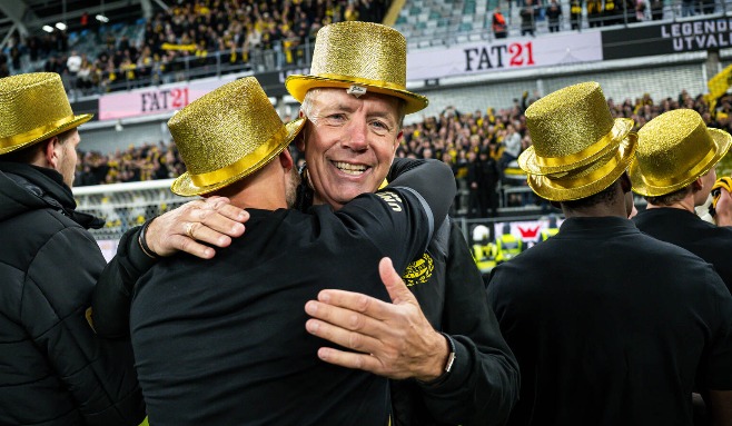2025-10-20, Mjällby firar SM-guld