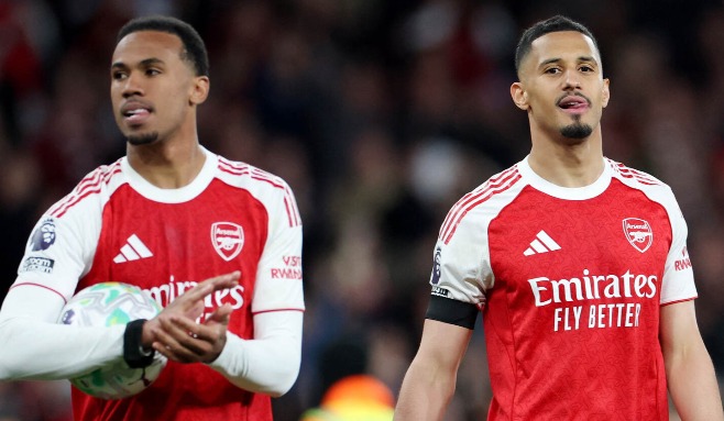 Gabriel och William Saliba, Arsenal