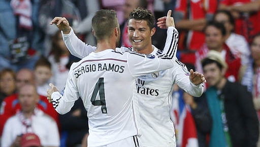 Ramos och Ronaldo - Real Madrid