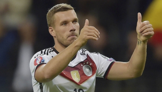 Lukas Podolski - Tyskland 2015