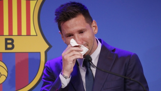Lionel Messi - presskonferens 2021